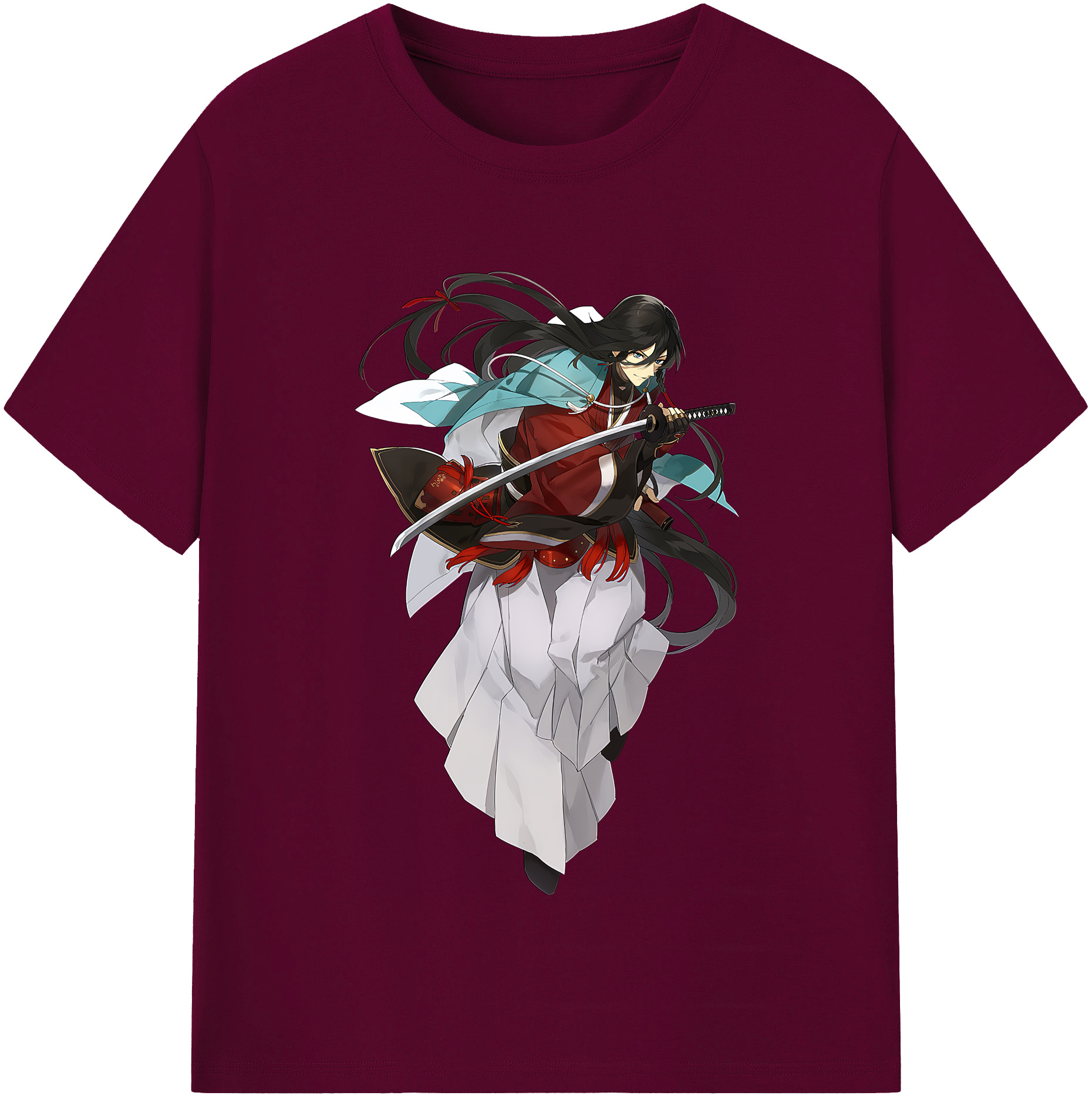 （画像用） 刀剣乱舞 Touken Ranbu レディースカジュアルプリントTシャツ（綿100％）